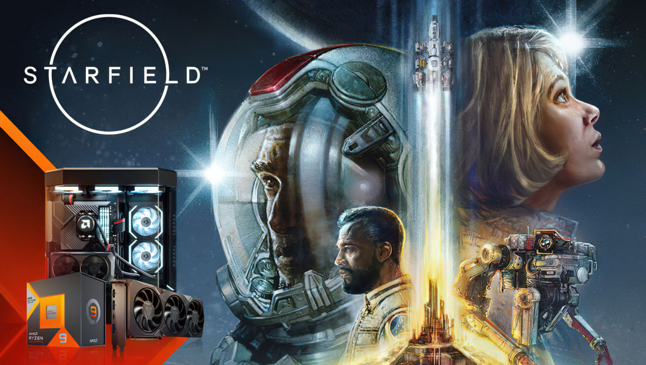 Официально: при покупке «железа» AMD в подарок будут давать Starfield