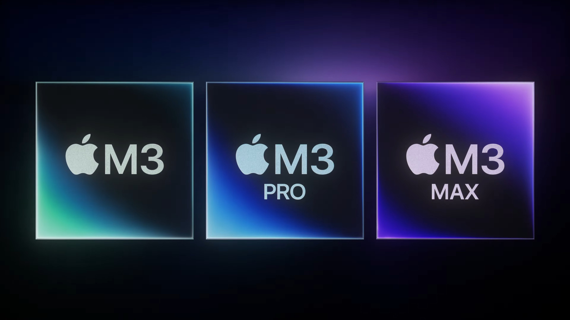 Apple представила чипы M3, M3 Pro и M3 Max на базе 3-нм техпроцесса