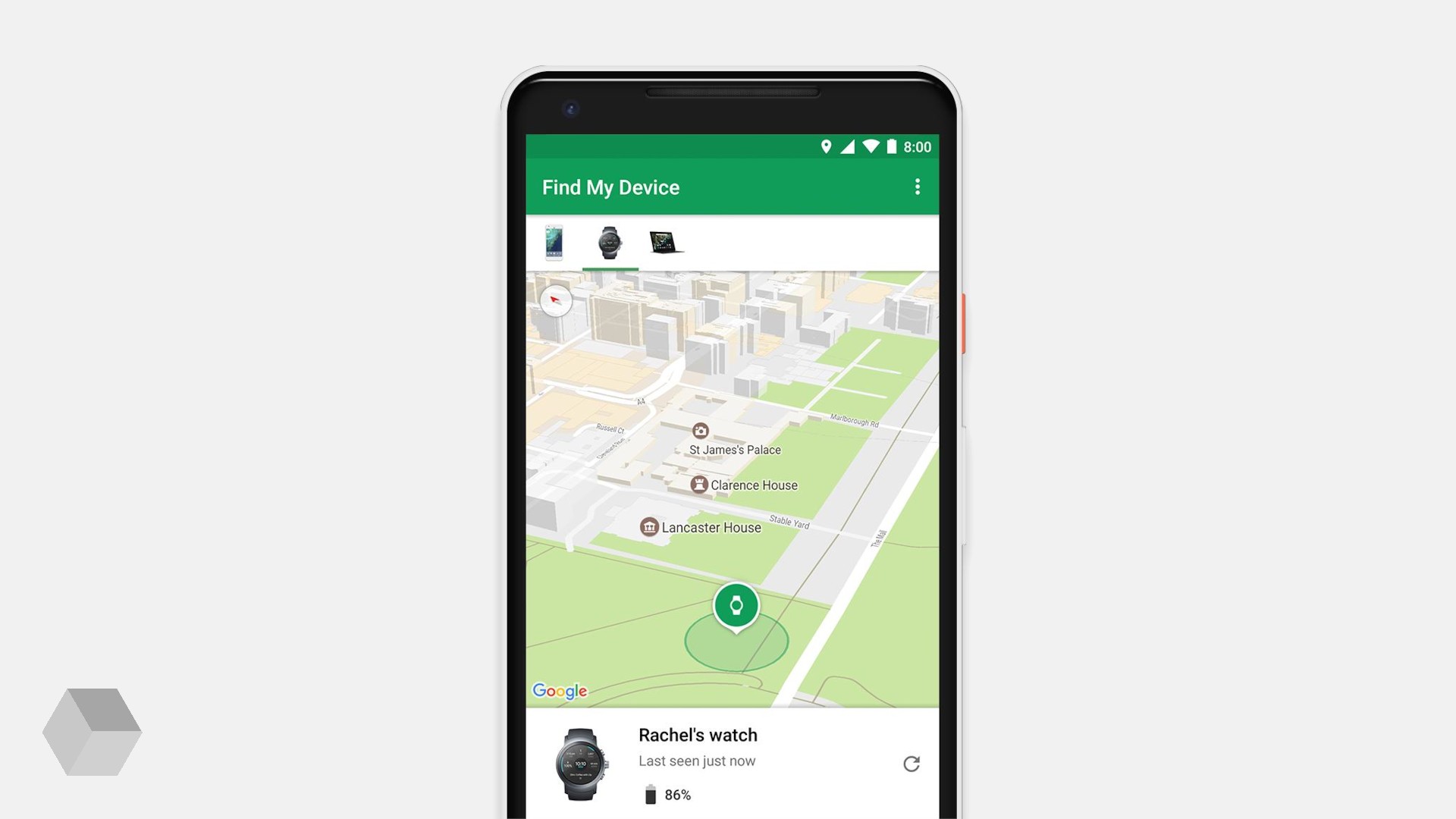 Google работает над аналогом функции «Сеть Локатора» в iOS для Android