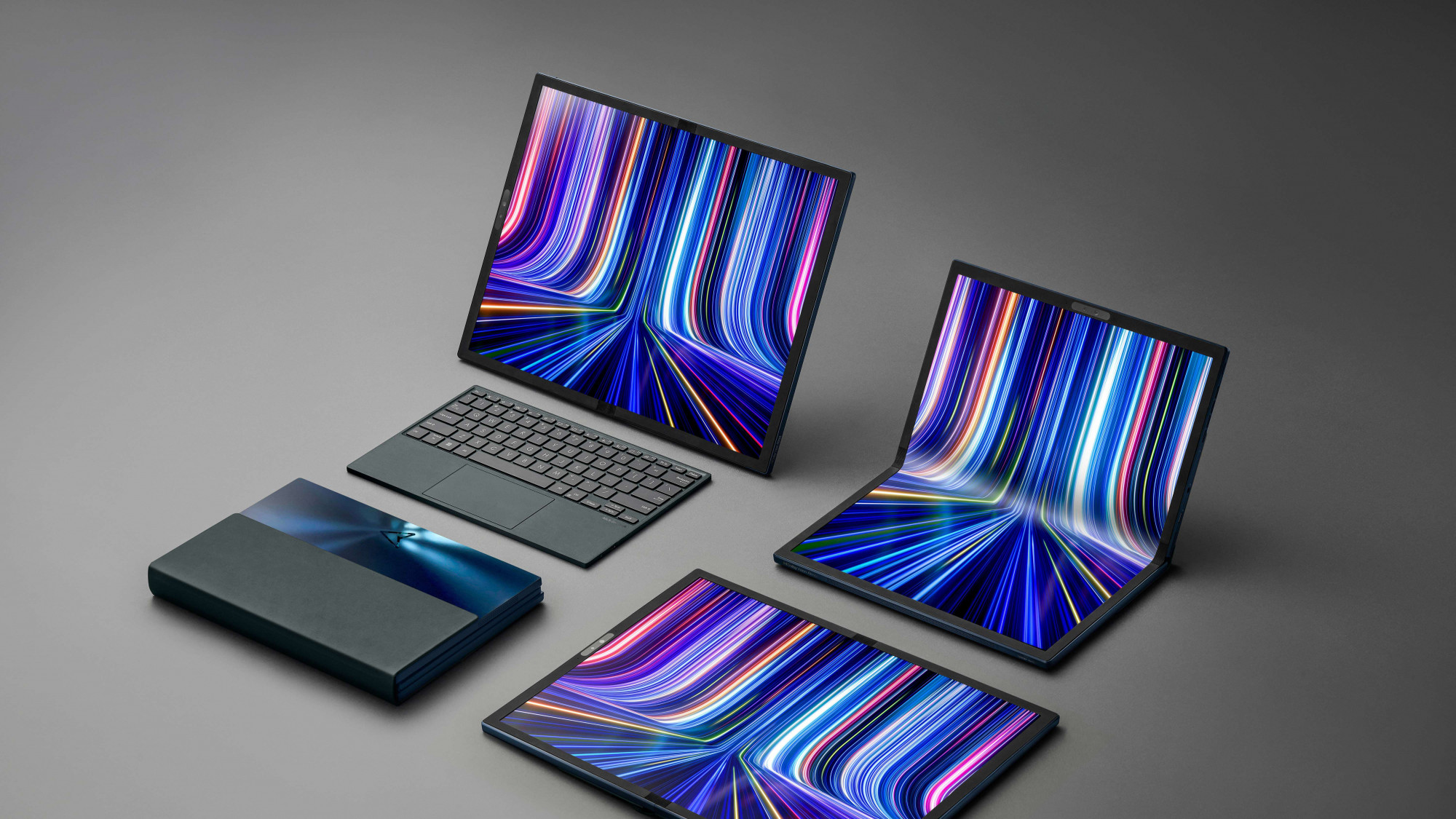 Asus представила ноутбук Zenbook 17 Fold OLED со складным дисплеем