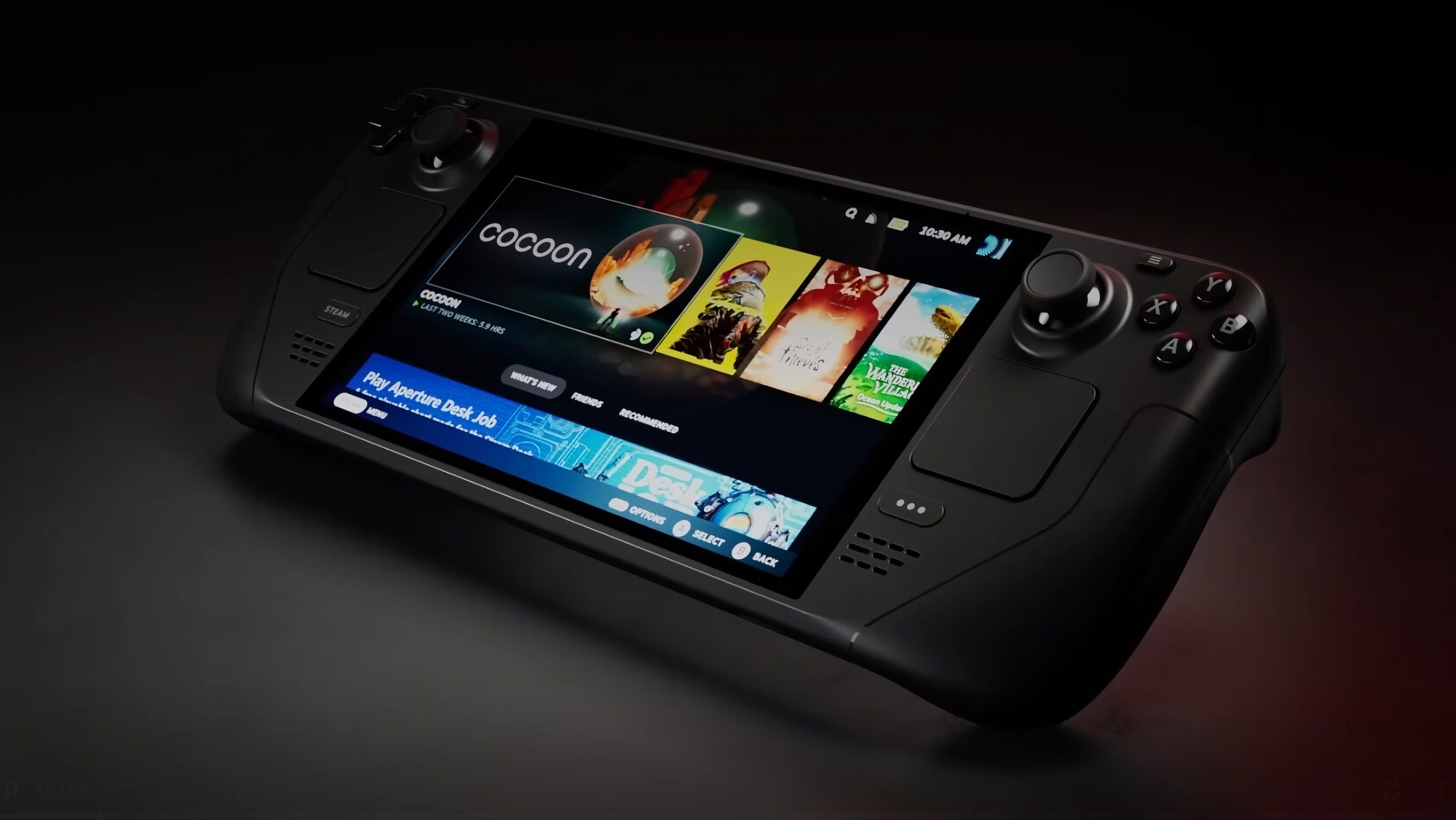 Valve представила Steam Deck с OLED-экраном 90 Гц